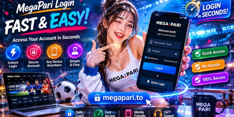How To Complete The MegaPari Login Process