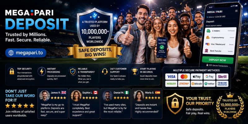 How To Make A Deposit On MegaPari